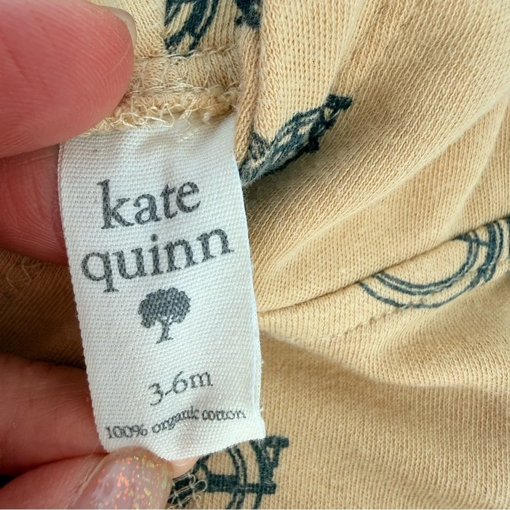 Lot of Kate Quinn Organic Cotton Baby Clothes Size 3-6m/6-12m